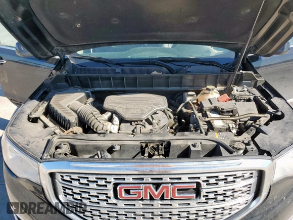 2019 GMC Acadia Denali with VIN 1GKKNPLSXKZ211810, listed as a Copart auction lot 57530605 with 90,313 mi miles and Salvage title. Bid and sale history available at DreamBid. Image 12.