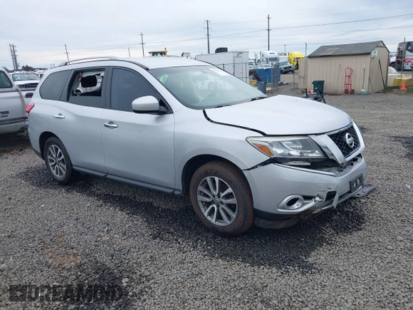 2014 Nissan Pathfinder SL z VIN 5N1AR2MMXEC630953, wystawiony jako IAAI lot #41733712 z przebiegiem 150 389 mil mil oraz . Historia ofert i sprzedaży dostępna na DreamBid. Obrazek 1.