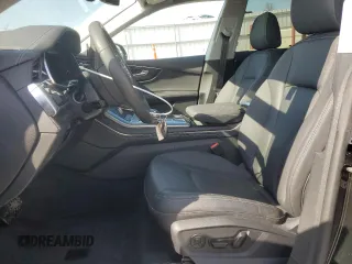 2023 Audi Q8 Premium Plus with VIN WA1BVBF1XPD032408, listed as a Copart auction lot 55977695 with 19,596 mi miles and Salvage title. Bid and sale history available at DreamBid. Image 7.