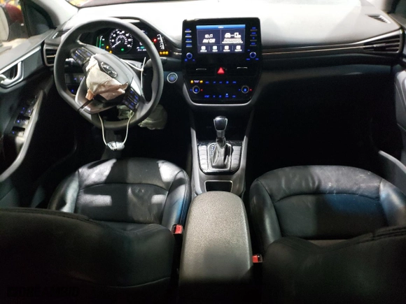 2020 Hyundai Ioniq Hybrid Blue with VIN KMHC65LC3LU197978, listed as a Copart auction lot 45359655 with 82,392 mi miles and Salvage Title. Bid and sale history available at carsss.com. Image 8.