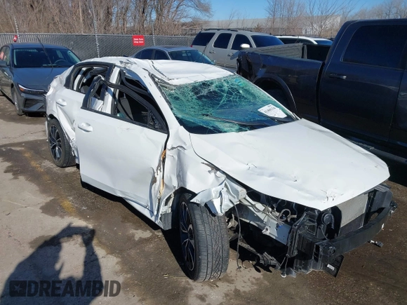 2022 Kia Forte LXS with VIN 3KPF24ADXNE474680, listed as a IAAI auction lot 41406334 with 61,930 mi miles and . Bid and sale history available at DreamBid. Image 6.