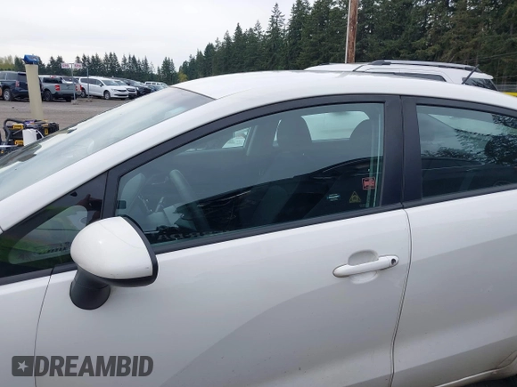 2016 Kia Rio LX with VIN KNADM4A36G6686149, listed as a IAAI auction lot 42015781 with 104,582 mi miles. Bid and sale history available at carsss.com. Image 14.