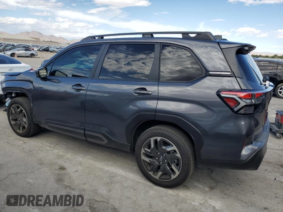 2025 Subaru Forester Limited with VIN JF2SLDRC9SH458890, listed as a Copart auction lot 54612965 with 1,349 mi miles and Salvage title. Bid and sale history available at DreamBid. Image 2.