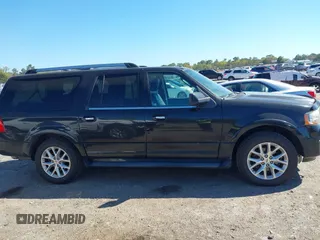 2015 Ford Expedition Max Limited with VIN 1FMJK2AT1FEF07080, listed as a IAAI auction lot 41833188 with 158,618 mi miles and . Bid and sale history available at DreamBid. Image 13.
