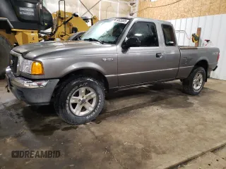 2004 Ford Ranger XL Fleet with VIN 1FTZR15E34PB17365, listed as a Copart auction lot 54625005 with 117,227 mi miles and Salvage Title. Bid and sale history available at DreamBid. Image 1.