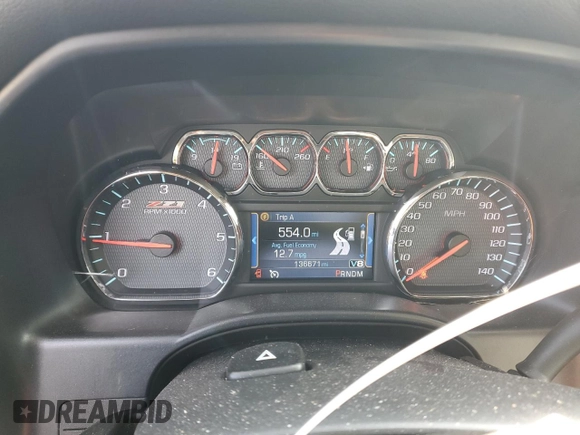 2014 Chevrolet Silverado 1500 LTZ with VIN 1GCVKSEC3EZ269921, listed as a Copart auction lot 84896084 with 136,671 mi miles and Salvage Title. Bid and sale history available at DreamBid. Image 9.