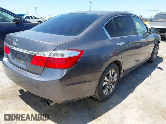2014 Honda Accord LX z VIN 1HGCR2F34EA106969, wystawiony jako IAAI lot #42374531 z przebiegiem 115 255 mil mil oraz . Historia ofert i sprzedaży dostępna na DreamBid. Obrazek 4.