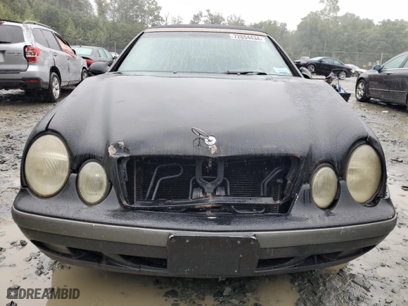 1999 Mercedes-Benz CLK-Class with VIN WDBLK65G2XT010875, listed as a Copart auction lot 72654434 with 193,291 mi miles and Salvage Title. Bid and sale history available at carsss.com. Image 5.