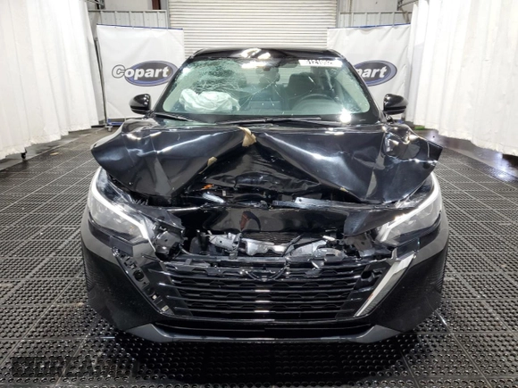 2024 Nissan Sentra SV with VIN 3N1AB8CV7RY348310, listed as a Copart auction lot 61210525 with 27,120 mi miles and Non repairable. Bid and sale history available at DreamBid. Image 5.