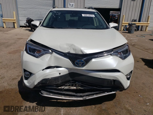 2017 Toyota RAV4 Hybrid Limited with VIN JTMDJREV5HD124597, listed as a Copart auction lot 52014275 with 32,136 mi miles and Salvage Title. Bid and sale history available at carsss.com. Image 5.