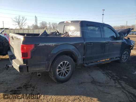 2020 Ford F-150 XL with VIN 1FTEW1EP3LFB88921, listed as a Copart auction lot 48323205 with Not Provided miles and Clean Title. Bid and sale history available at carsss.com. Image 3.