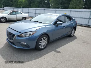2014 Mazda 3 i Touring with VIN JM1BM1V78E1139884, listed as a Copart auction lot 61826395 with 76,411 mi miles and Salvage title. Bid and sale history available at DreamBid. Image 1.