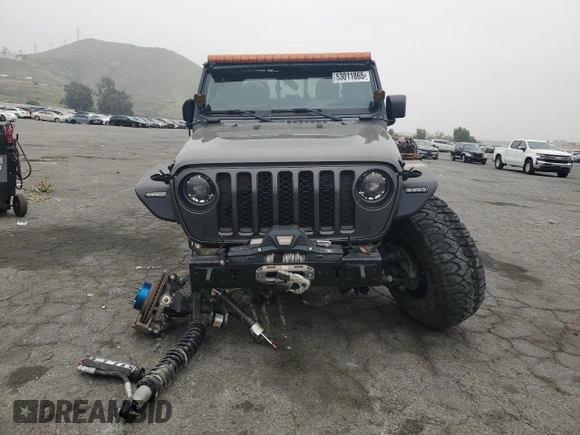 2023 Jeep Gladiator Freedom с VIN 1C6HJTAG2PL519578, выставлен на аукционе Copart как лот 53011865 с пробегом 41 914 миль миль и Списание • Salvage title. История ставок и продаж доступна на DreamBid. Изображение 5.