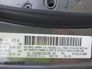 2012 Jeep Patriot Sport with VIN 1C4NJRBB1CD621282, listed as a IAAI auction lot 42005917 with 54,023 mi miles. Bid and sale history available at carsss.com. Image 9.