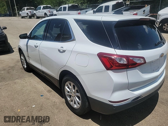 2020 Chevrolet Equinox LT z VIN 2GNAXJEV0L6158433, wystawiony jako IAAI lot #42556113 z przebiegiem 82 277 mil mil oraz . Historia ofert i sprzedaży dostępna na DreamBid. Obrazek 11.