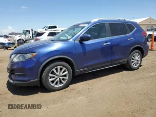 2017 Nissan Rogue SV with VIN KNMAT2MV1HP547195, listed as a Copart auction lot 60706425 with 138,162 mi miles and Salvage title. Bid and sale history available at DreamBid. Image 1.