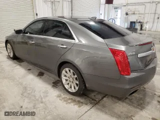 2016 Cadillac CTS Sedan RWD with VIN 1G6AP5SX1G0107756, listed as a Copart auction lot 80964594 with 153,595 mi miles and Salvage Title. Bid and sale history available at carsss.com. Image 2.