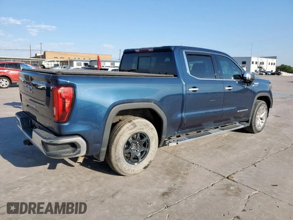2020 GMC Sierra 1500 SLT with VIN 3GTP8DED2LG116911, listed as a Copart auction lot 56032345 with 54,770 mi miles and Clean title. Bid and sale history available at DreamBid. Image 3.