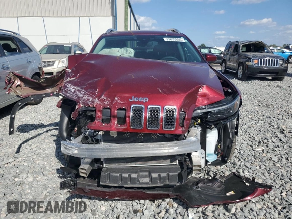 2021 Jeep Cherokee Latitude Lux with VIN 1C4PJLMX3MD208585, listed as a Copart auction lot 53830655 with 24,789 mi miles and Non Repairable. Bid and sale history available at carsss.com. Image 5.