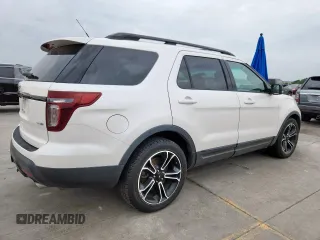 2015 Ford Explorer Sport z VIN 1FM5K8GT8FGB32918, wystawiony jako Copart lot #63532215 z przebiegiem 151 792 mil mil oraz Czysty tytuł • Clean title. Historia ofert i sprzedaży dostępna na DreamBid. Obrazek 3.