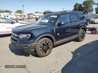2022 Ford Bronco Sport Outer Banks with VIN 3FMCR9C63NRD38423, listed as a Copart auction lot 61243965 with 20,138 mi miles and Salvage title. Bid and sale history available at DreamBid. Image 1.