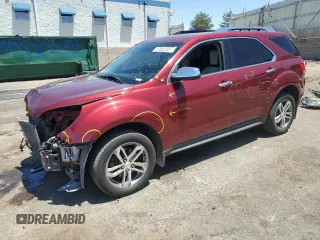 2016 Chevrolet Equinox LTZ with VIN 2GNFLGEK8G6215039, listed as a Copart auction lot 57662235 with 90,122 mi miles and Salvage title. Bid and sale history available at DreamBid. Image 1.