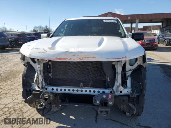 2019 Chevrolet Silverado 1500 Custom with VIN 1GCRYBEH2KZ337231, listed as a Copart auction lot 42398445 with 143,206 mi miles and Salvage Title. Bid and sale history available at DreamBid. Image 5.