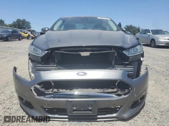 2013 Ford Fusion Titanium with VIN 3FA6P0SU2DR351610, listed as a Copart auction lot 63422525 with 198,741 mi miles and Salvage title. Bid and sale history available at DreamBid. Image 5.