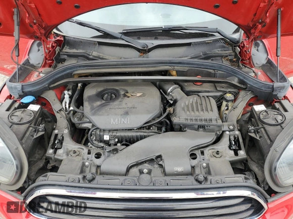 2019 MINI Countryman Cooper with VIN WMZYV5C56K3E82468, listed as a Copart auction lot 55530385 with 71,186 mi miles and Salvage title. Bid and sale history available at DreamBid. Image 11.