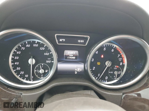 2015 Mercedes-Benz GL-Class GL 450 with VIN 4JGDF6EE2FA451730, listed as a Copart auction lot 70329702 with 119,340 mi miles. Bid and sale history available at carsss.com. Image 9.