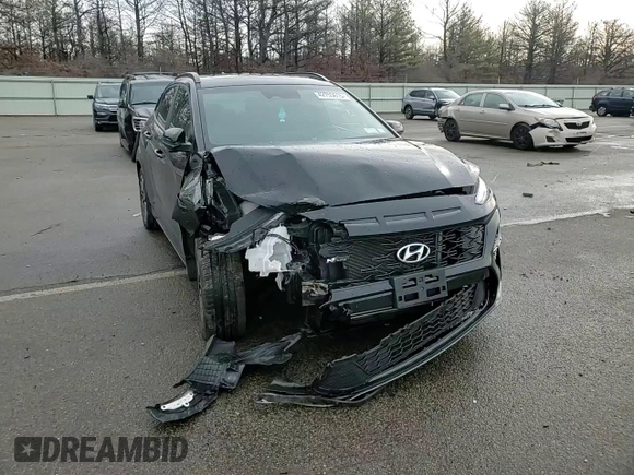 2023 Hyundai Kona N Line with VIN KM8K3CA36PU944250, listed as a Copart auction lot 42755615 with 16,417 mi miles and Salvage Title. Bid and sale history available at carsss.com. Image 11.