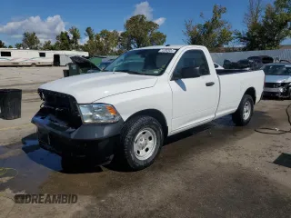 2016 Ram 1500 Tradesman z VIN 3C6JR6DG6GG209776, wystawiony jako Copart lot #72992604 z przebiegiem 56 753 mil mil oraz Szkoda całkowita • Salvage title. Historia ofert i sprzedaży dostępna na DreamBid. Obrazek 1.