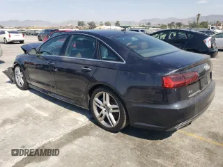 2016 Audi A6 Premium Plus with VIN WAUGFAFC3GN021701, listed as a Copart auction lot 74698884 with 93,137 mi miles and Salvage title. Bid and sale history available at DreamBid. Image 2.