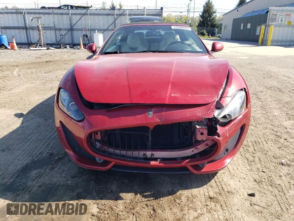 2014 Maserati GranTurismo Sport с VIN ZAM45VMAXE0106980, выставлен на аукционе Copart как лот 54360945 с пробегом 83 010 миль миль и Списание • Salvage title. История ставок и продаж доступна на DreamBid. Изображение 5.