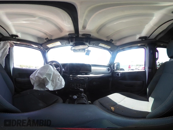2024 Jeep Wrangler Sahara with VIN 1C4RJXP60RW292136, listed as a IAAI auction lot 42280063 with 26,701 mi miles and . Bid and sale history available at DreamBid. Image 20.