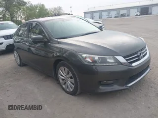 2015 Honda Accord EX-L with VIN 1HGCR2F84FA128161, listed as a IAAI auction lot 42212262 with 130,000 mi miles and . Bid and sale history available at DreamBid. Image 1.