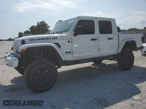 2023 Jeep Gladiator Sport S с VIN 1C6HJTAG1PL571817, выставлен на аукционе Copart как лот 62929284 с пробегом 36 500 миль миль и Чистый • Clean title. История ставок и продаж доступна на DreamBid. Изображение 1.