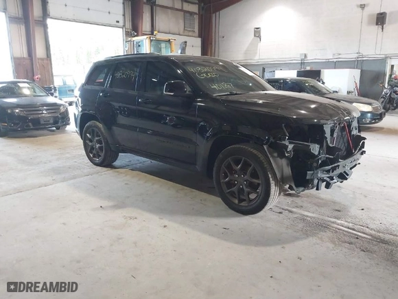 2020 Jeep Grand Cherokee Limited with VIN 1C4RJFBGXLC401043, listed as a IAAI auction lot 40320994 with 40,187 mi miles. Bid and sale history available at carsss.com. Image 1.