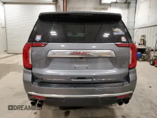 2022 GMC Yukon XL Denali with VIN 1GKS2JKL2NR231022, listed as a Copart auction lot 45096335 with 0 mi miles and Salvage Title. Bid and sale history available at carsss.com. Image 6.