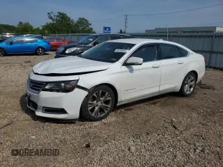 2015 Chevrolet Impala LT with VIN 2G1115SL7F9206039, listed as a Copart auction lot 60485865 with 200,582 mi miles and Salvage title. Bid and sale history available at DreamBid. Image 1.