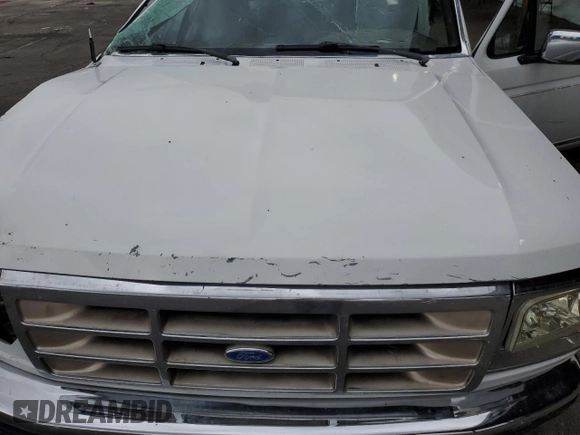 1996 Ford F-150 with VIN 1FTEF14Y2TLB39012, listed as a Copart auction lot 58576095 with 162,231 mi miles and Salvage title. Bid and sale history available at DreamBid. Image 11.