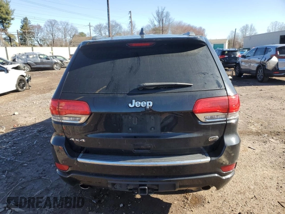 2019 Jeep Grand Cherokee Overland with VIN 1C4RJFCG9KC569575, listed as a Copart auction lot 48952875 with 87,053 mi miles and Salvage Title. Bid and sale history available at carsss.com. Image 6.