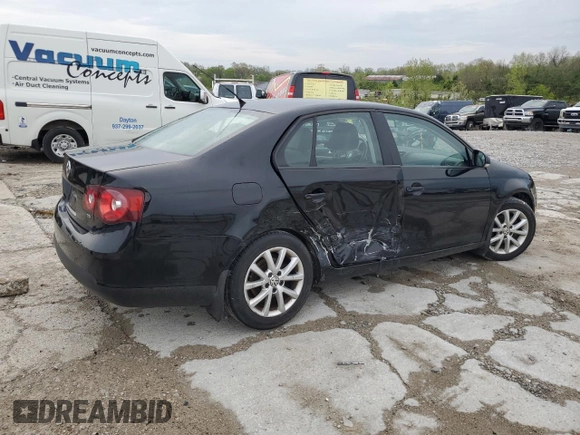 2010 Volkswagen Jetta Limited Edition with VIN 3VWRX7AJ7AM124457, listed as a Copart auction lot 52967135 with 206,069 mi miles and Salvage title. Bid and sale history available at DreamBid. Image 3.