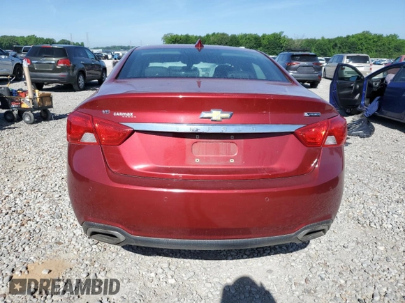2020 Chevrolet Impala Premier with VIN 1G1105S34LU106384, listed as a Copart auction lot 53722915 with 132,414 mi miles and Salvage title. Bid and sale history available at DreamBid. Image 6.