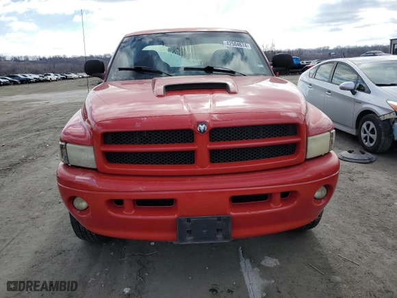 2000 Dodge Ram 1500 with VIN 3B7HF13Z4YG125687, listed as a Copart auction lot 42504674 with 125,178 mi miles and Salvage Title. Bid and sale history available at carsss.com. Image 5.