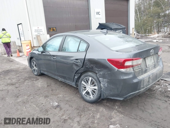 2019 Subaru Impreza Premium z VIN 4S3GKAD68K3618682, wystawiony jako IAAI lot #41716804 z przebiegiem 101 063 mil mil oraz . Historia ofert i sprzedaży dostępna na DreamBid. Obrazek 3.