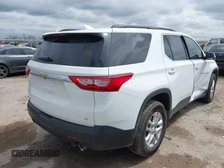 2021 Chevrolet Traverse LT Cloth with VIN 1GNERGKW2MJ181213, listed as a IAAI auction lot 41899383 with 49,642 mi miles and . Bid and sale history available at DreamBid. Image 4.