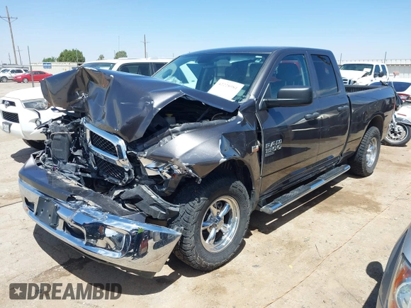 2020 Ram 1500 Tradesman with VIN 1C6RR6FT2LS154145, listed as a IAAI auction lot 42228981 with 47,402 mi miles and . Bid and sale history available at DreamBid. Image 18.