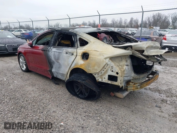 2018 Ford Fusion SE with VIN 3FA6P0H75JR135828, listed as a IAAI auction lot 41498095 with 1 mi miles. Bid and sale history available at carsss.com. Image 3.