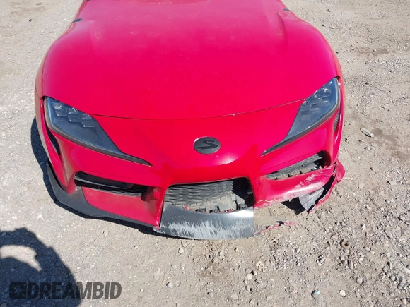 2021 Toyota Supra 3.0 with VIN WZ1DB0C08MW036515, listed as a IAAI auction lot 41832740 with 40,137 mi miles and . Bid and sale history available at DreamBid. Image 6.